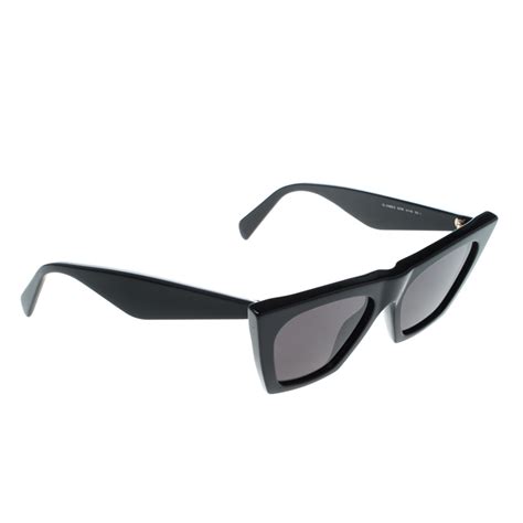 celine cl41468 s black black|Celine CL41468/S 807/IR Sunglasses in Black.